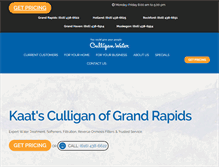 Tablet Screenshot of culligangrandrapids.com